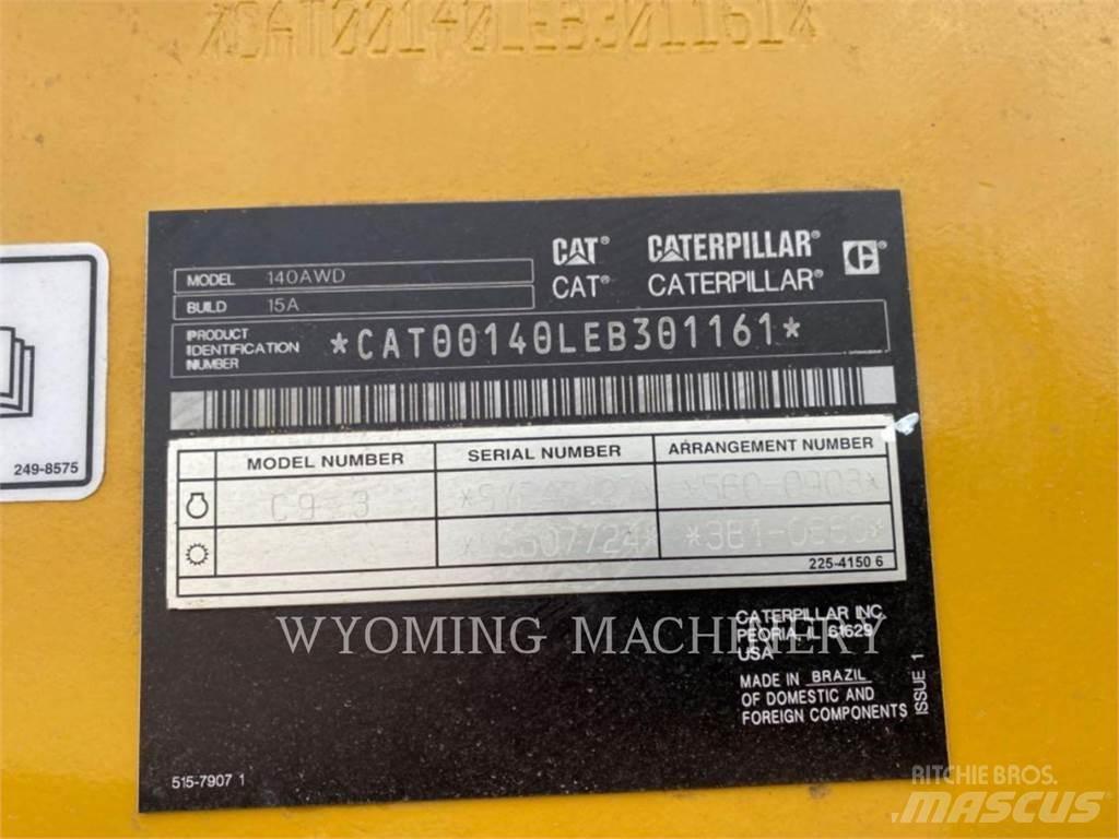 CAT 140 AWD Niveleuse
