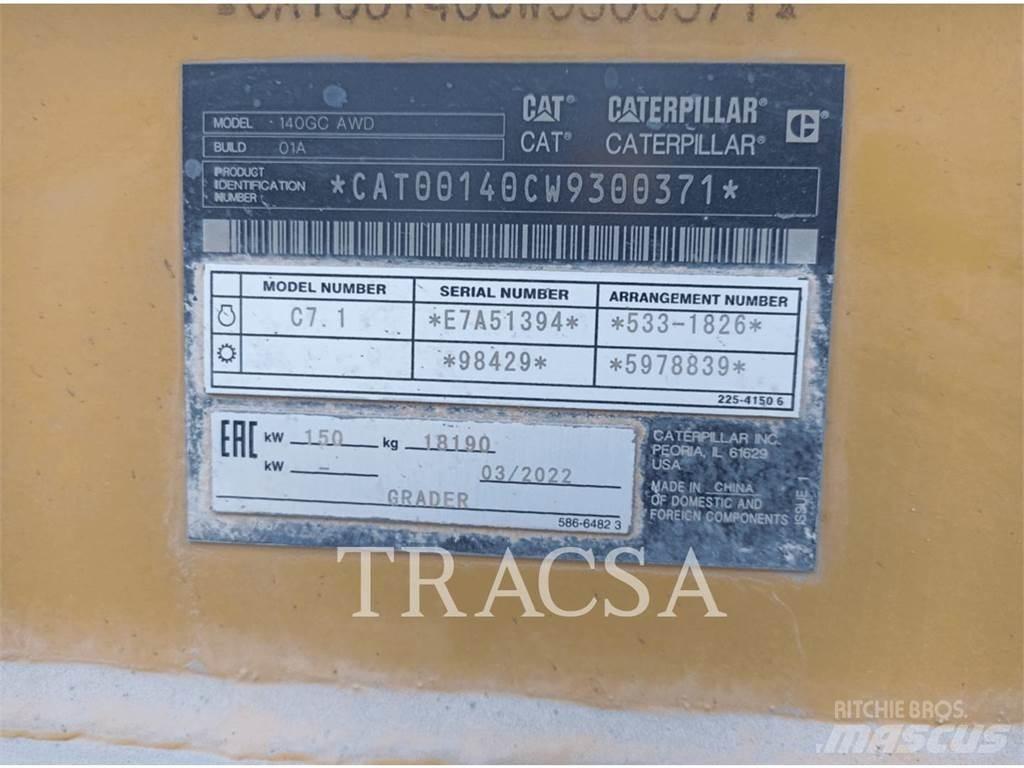 CAT 140 GC Niveleuse