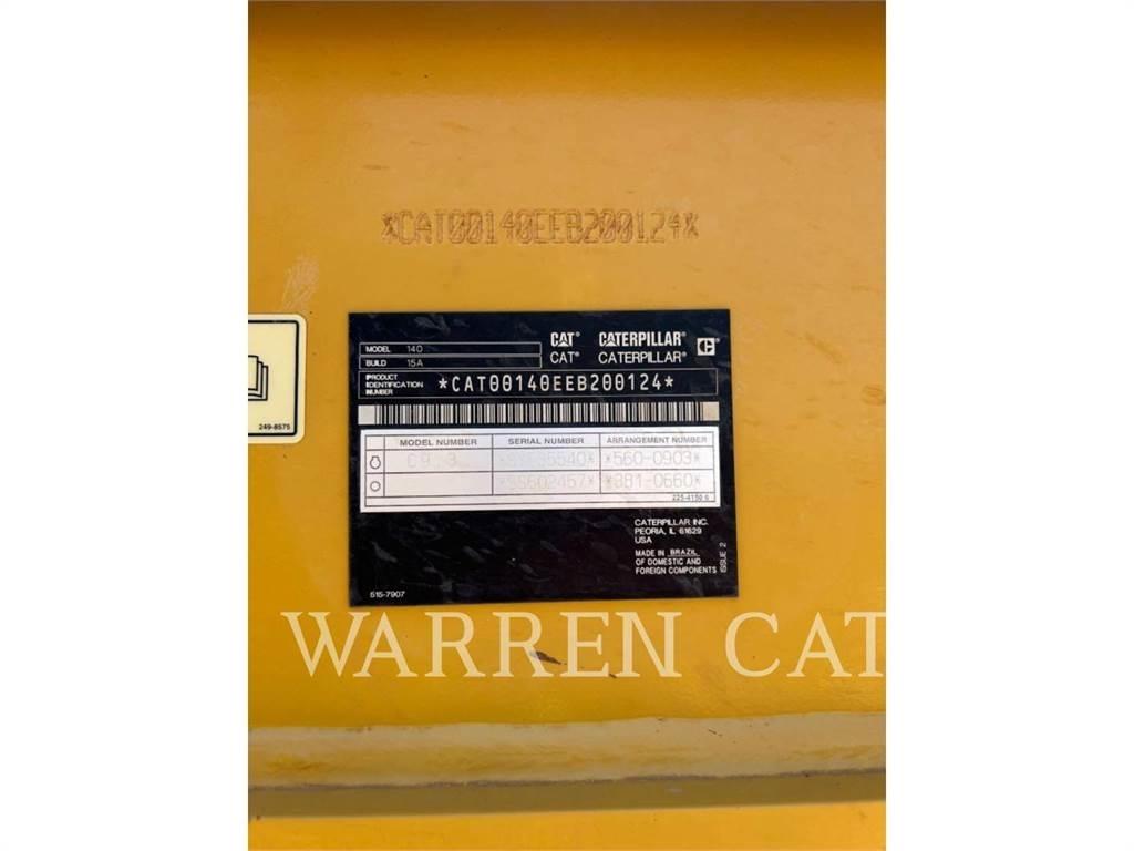 CAT 140 JY Niveleuse
