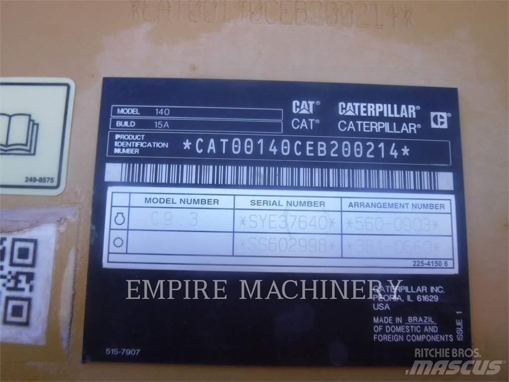 CAT 14015 Niveleuse