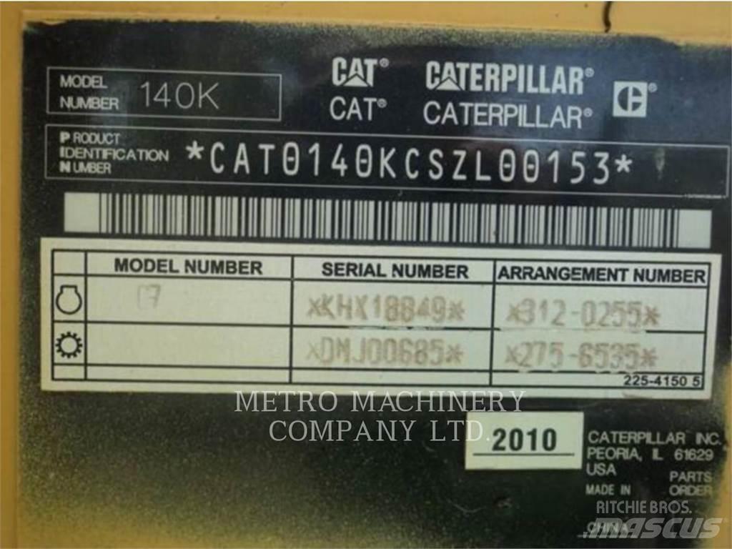 CAT 140K Niveleuse
