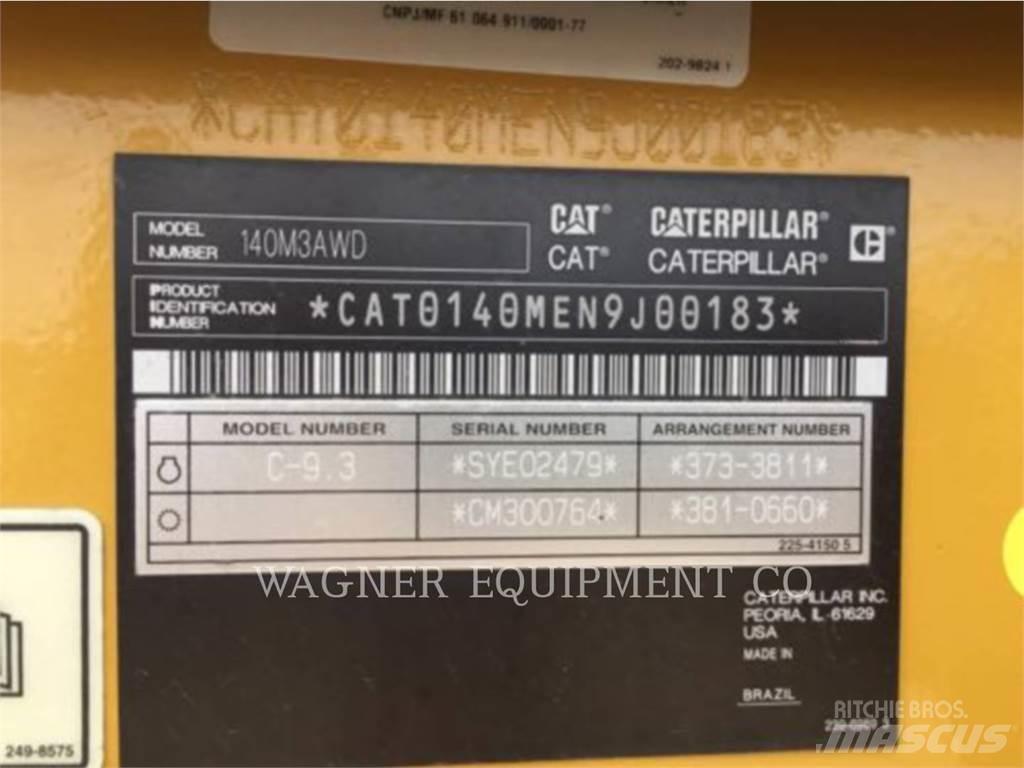 CAT 140M3 AWD Niveleuse