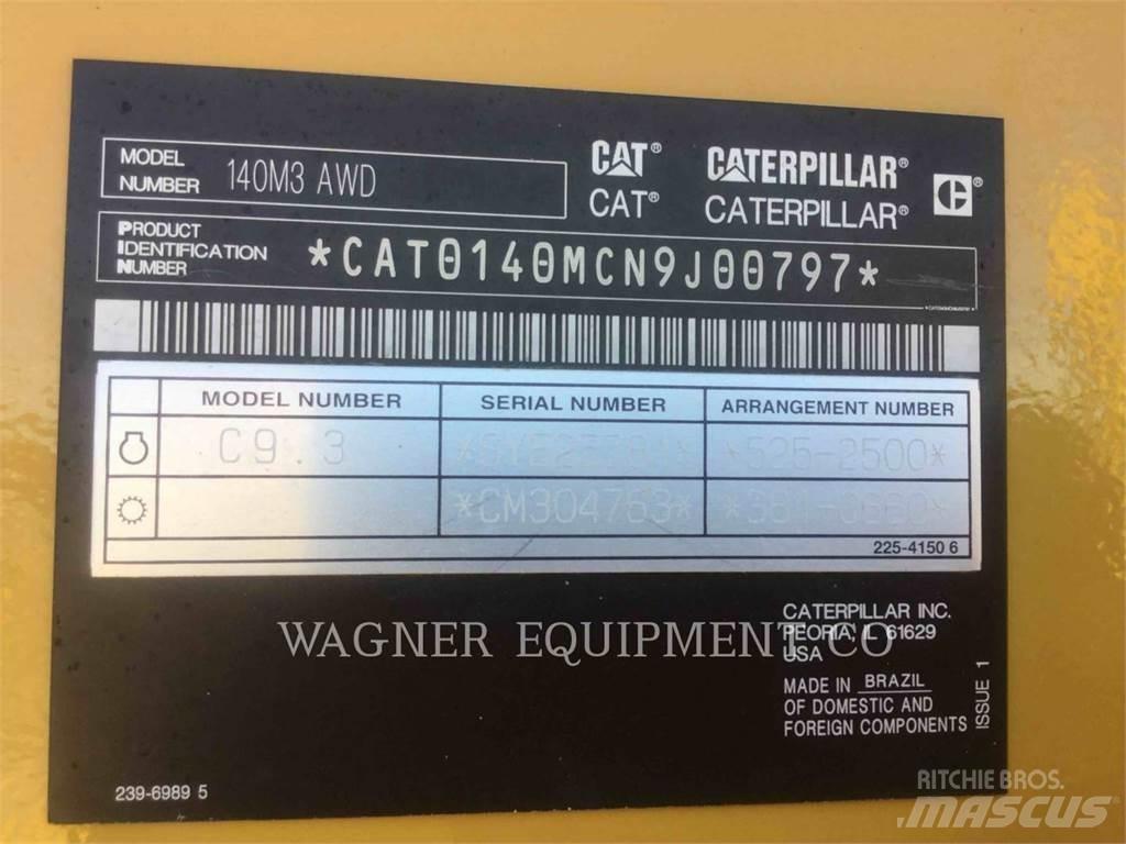 CAT 140M3 AWD Niveleuse