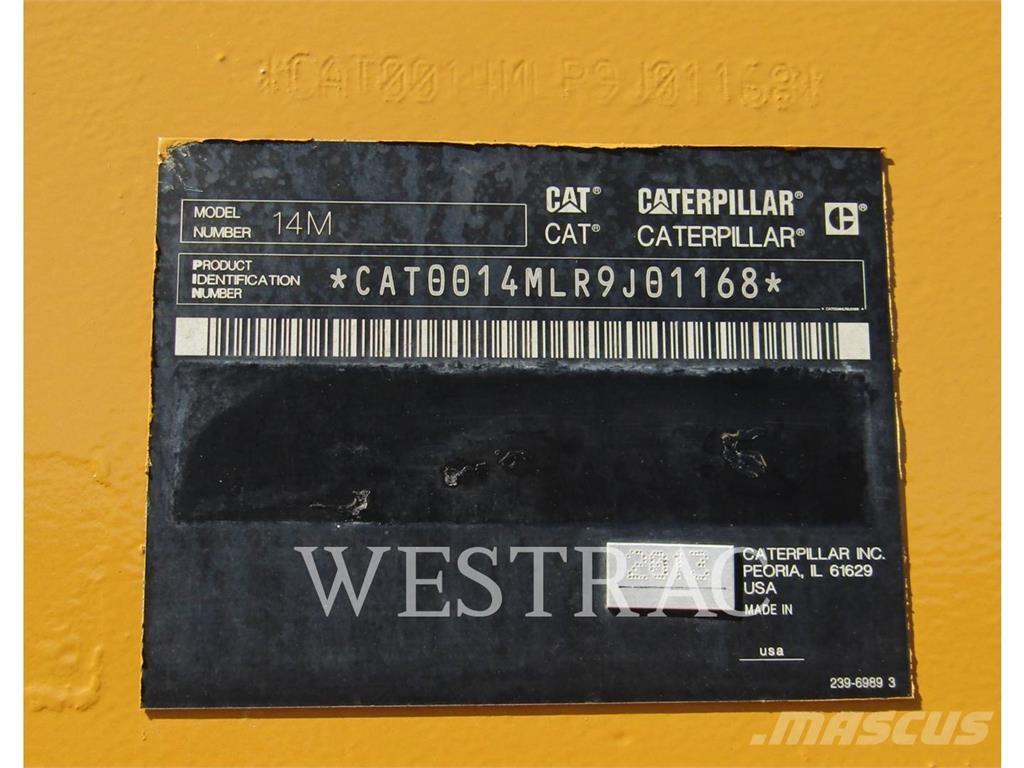 CAT 14M Niveleuse