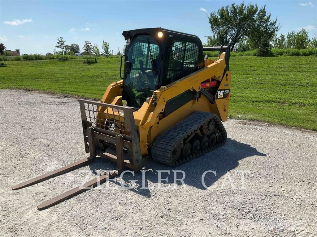 CAT 257D Chargeuse sur chenilles