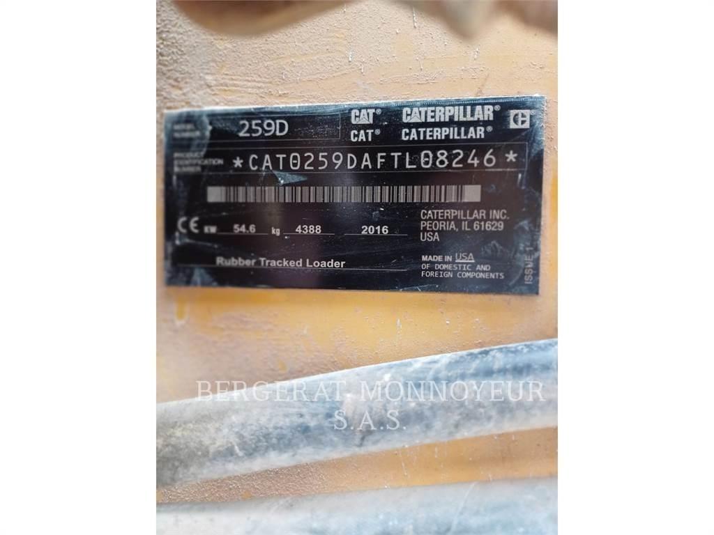 CAT 259D Chargeuse sur chenilles