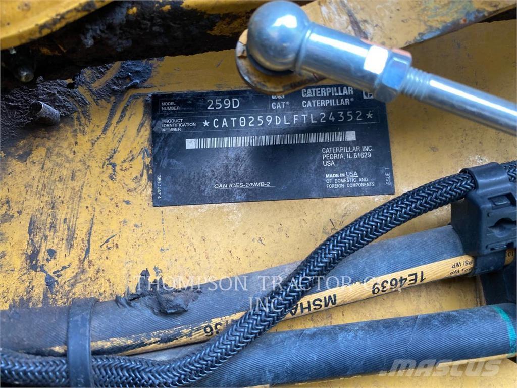 CAT 259D Chargeuse sur chenilles