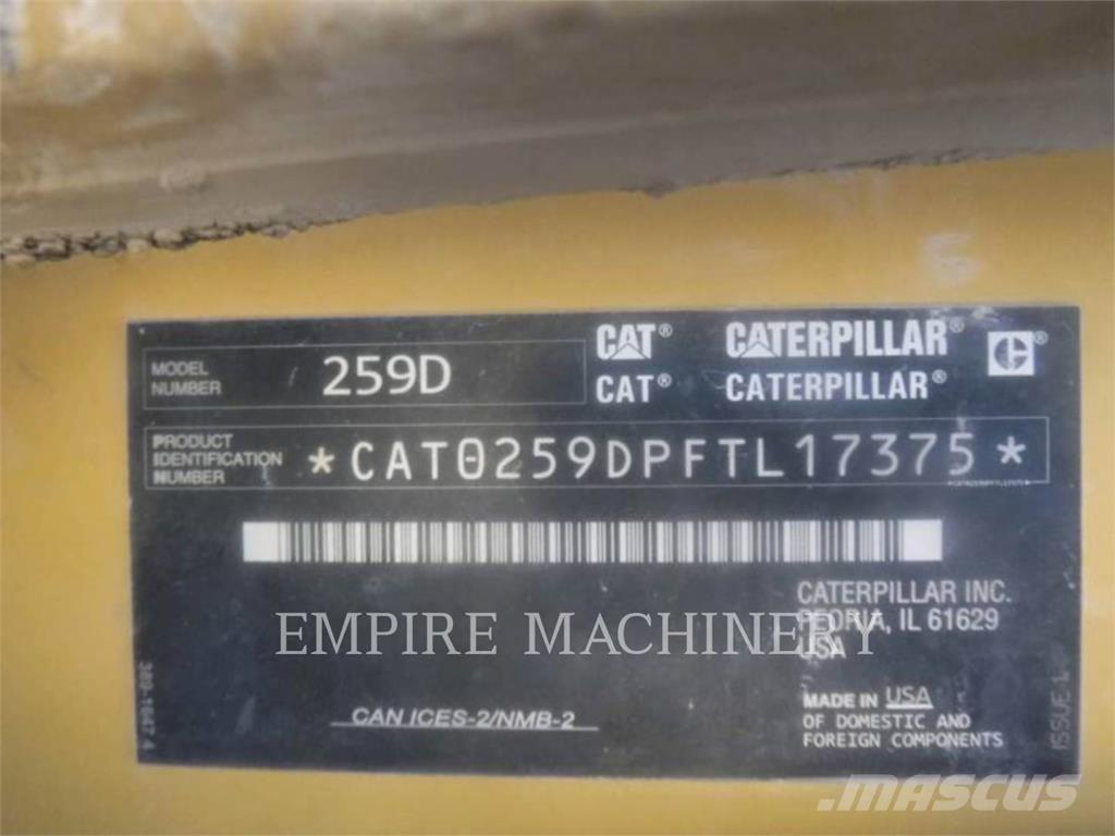 CAT 259D Chargeuse compacte