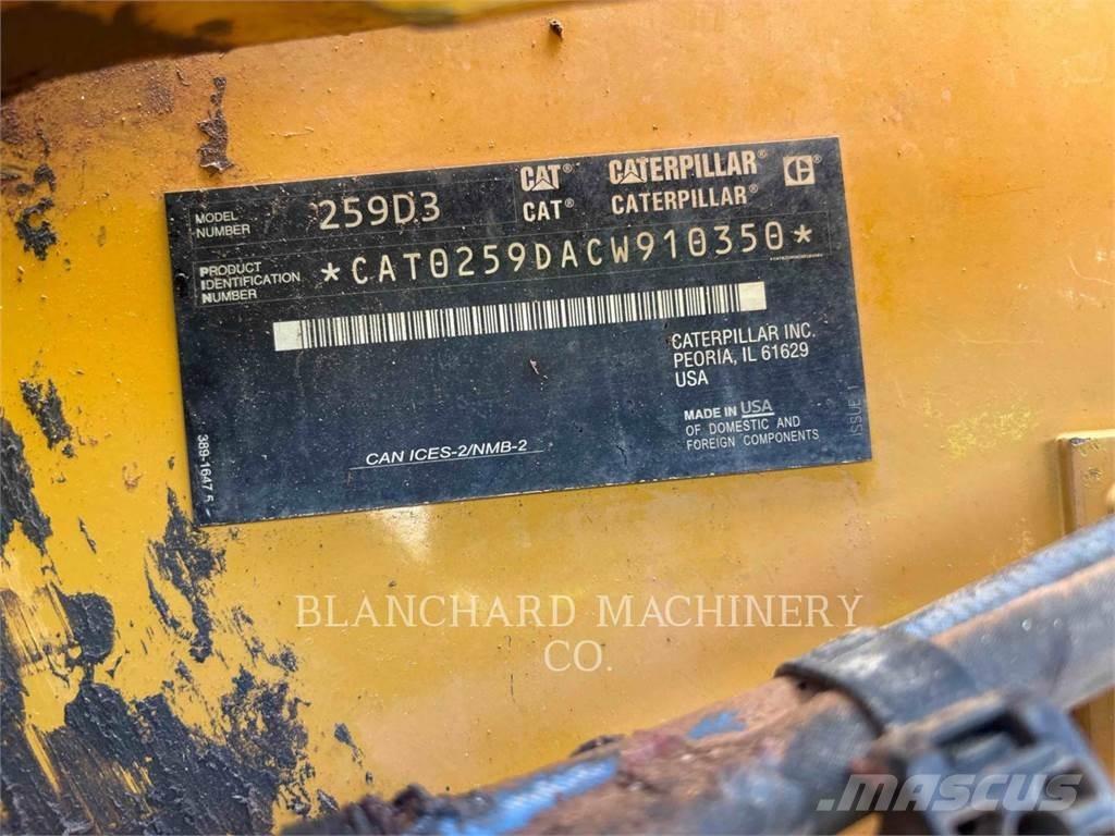 CAT 259D3 Chargeuse sur chenilles