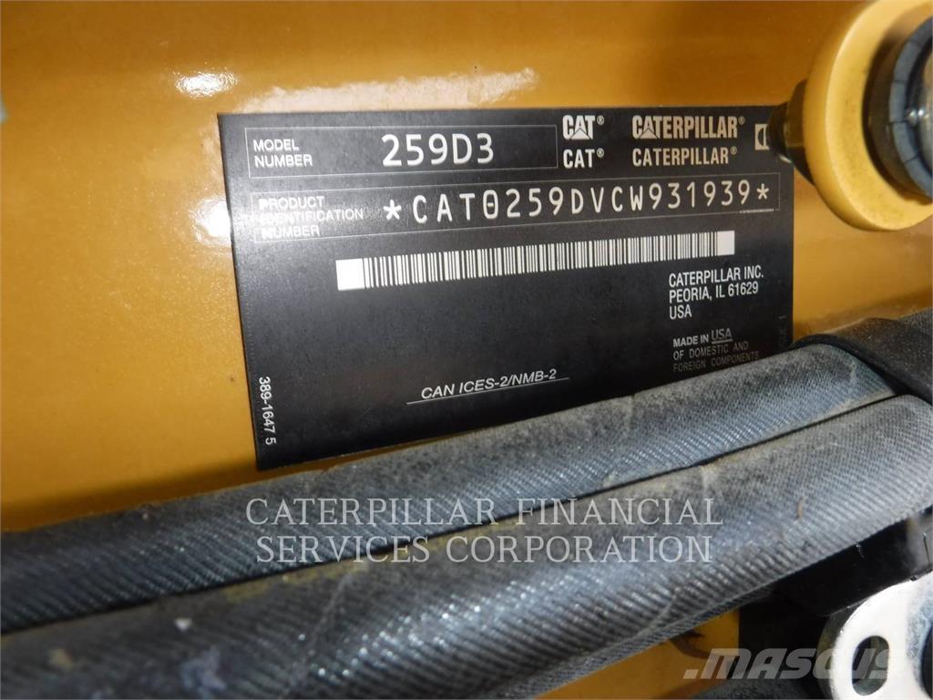 CAT 259D3 Chargeuse sur chenilles