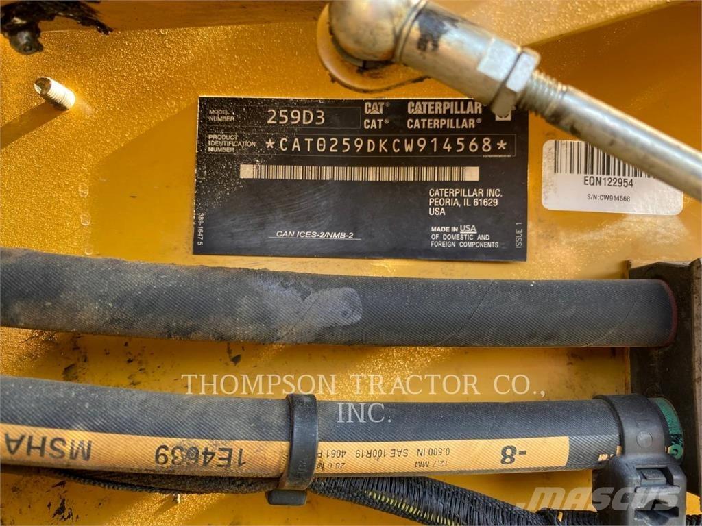 CAT 259D3 Chargeuse sur chenilles