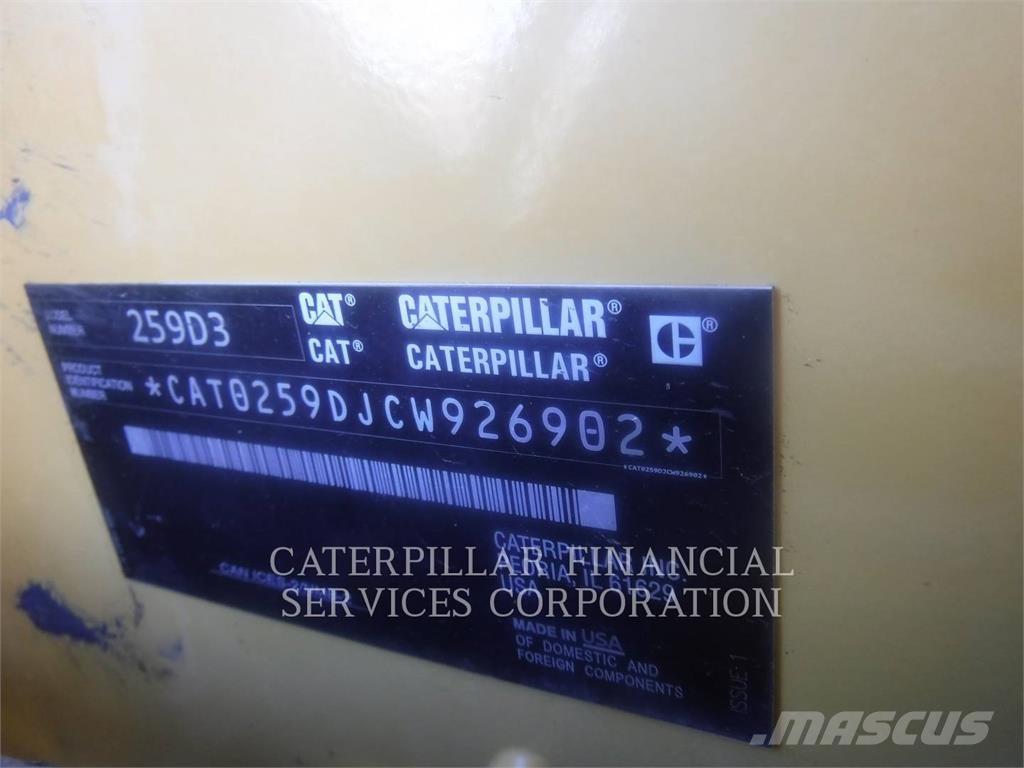 CAT 259D3 Chargeuse sur chenilles