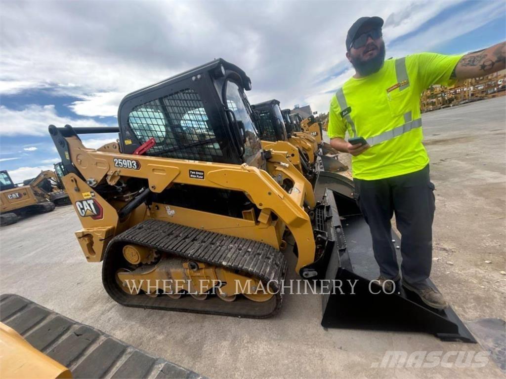 CAT 259D3 C3HF Chargeuse sur chenilles