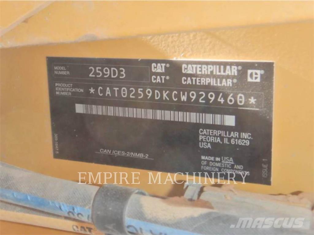 CAT 259D3 CA Chargeuse compacte