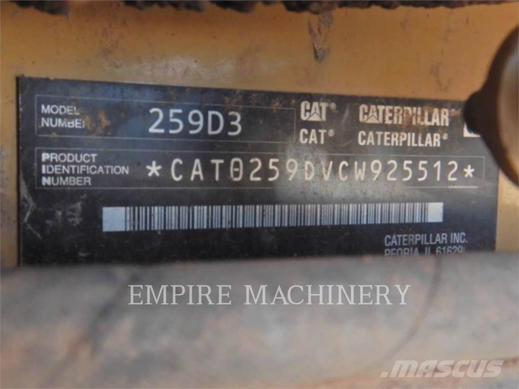 CAT 259D3 CA Chargeuse compacte