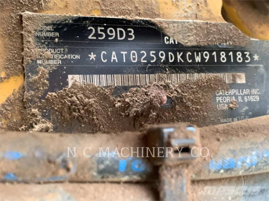 CAT 259D3 H3CB Chargeuse compacte