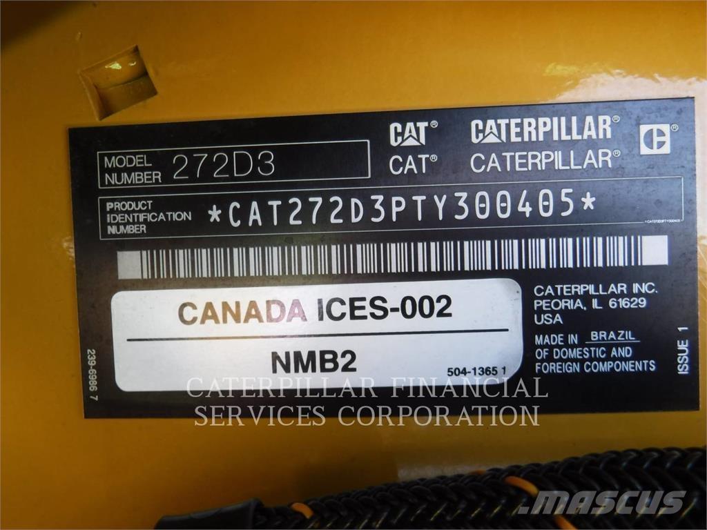 CAT 272D3HF Chargeuse compacte