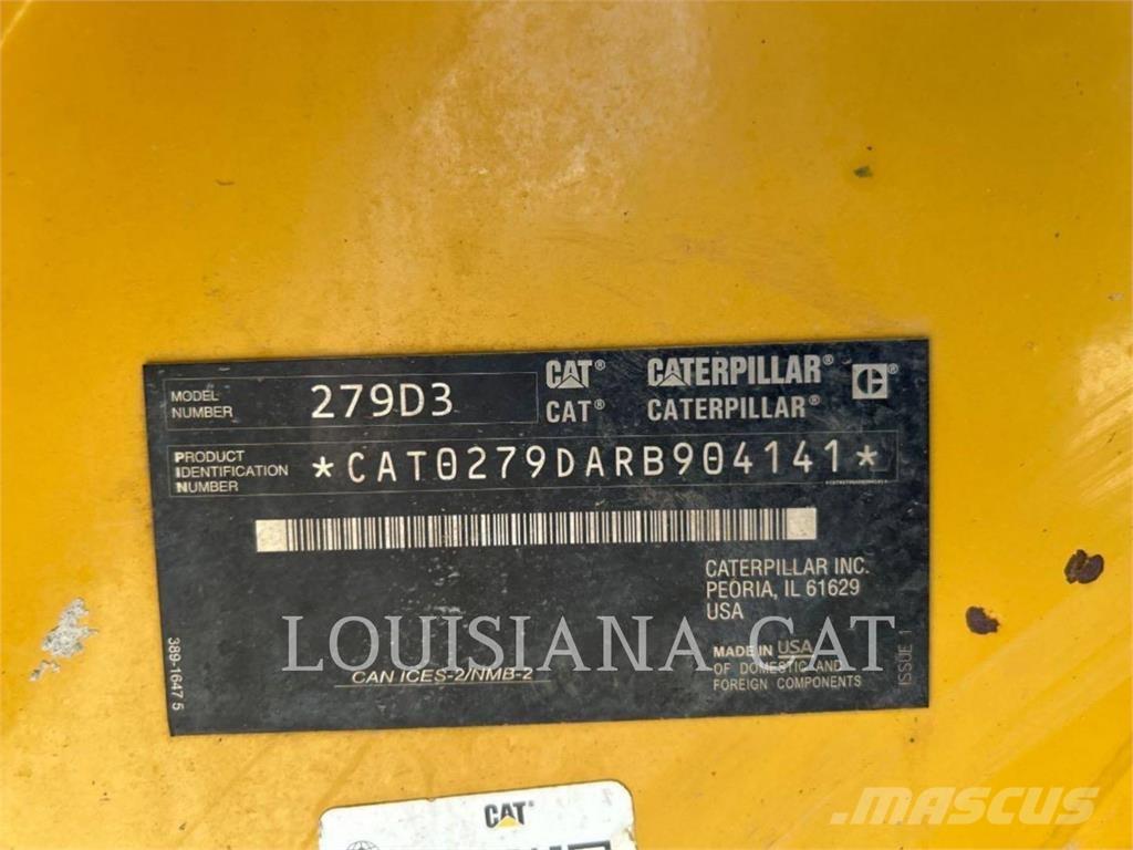 CAT 279D3 Chargeuse compacte