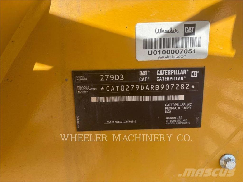 CAT 279D3 C3HF Chargeuse sur chenilles