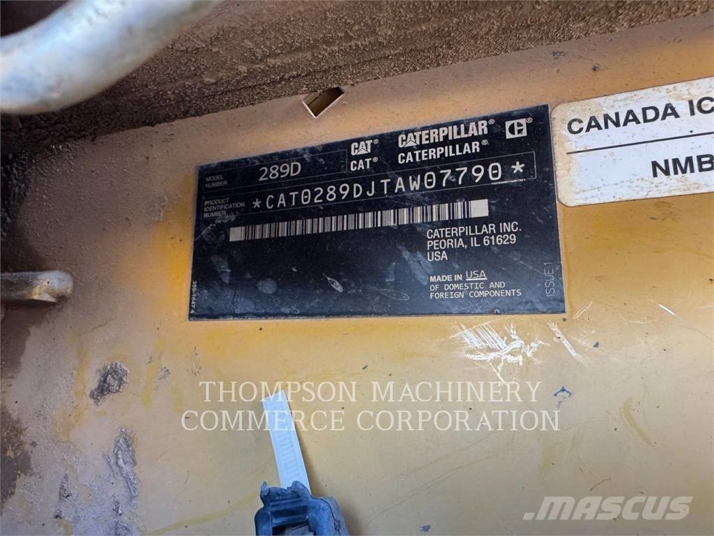 CAT 289D Chargeuse sur chenilles