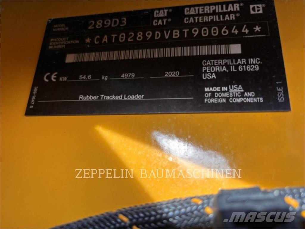 CAT 289D Chargeuse compacte