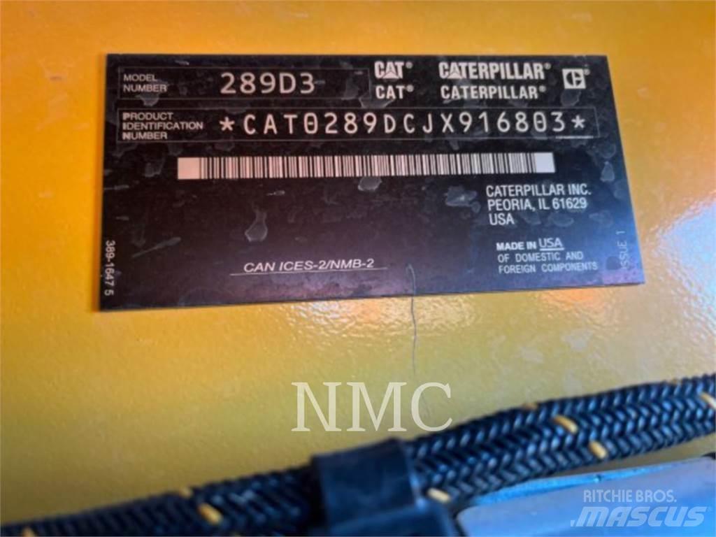 CAT 289D3 Chargeuse sur chenilles