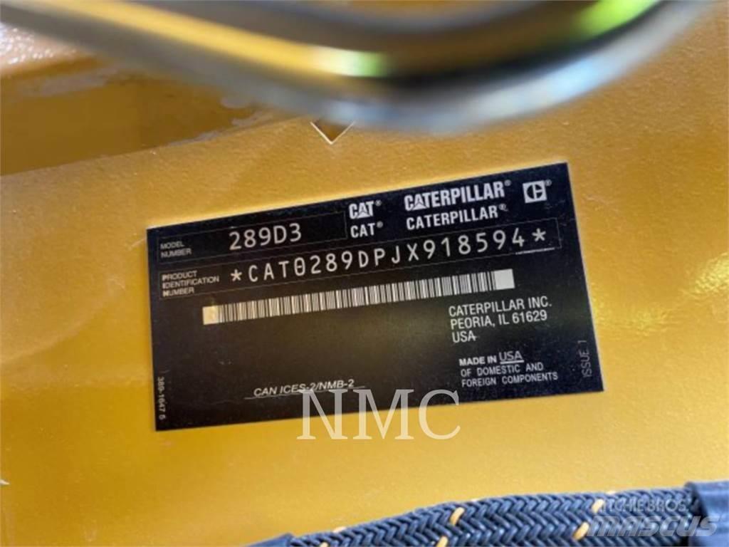 CAT 289D3 Chargeuse sur chenilles