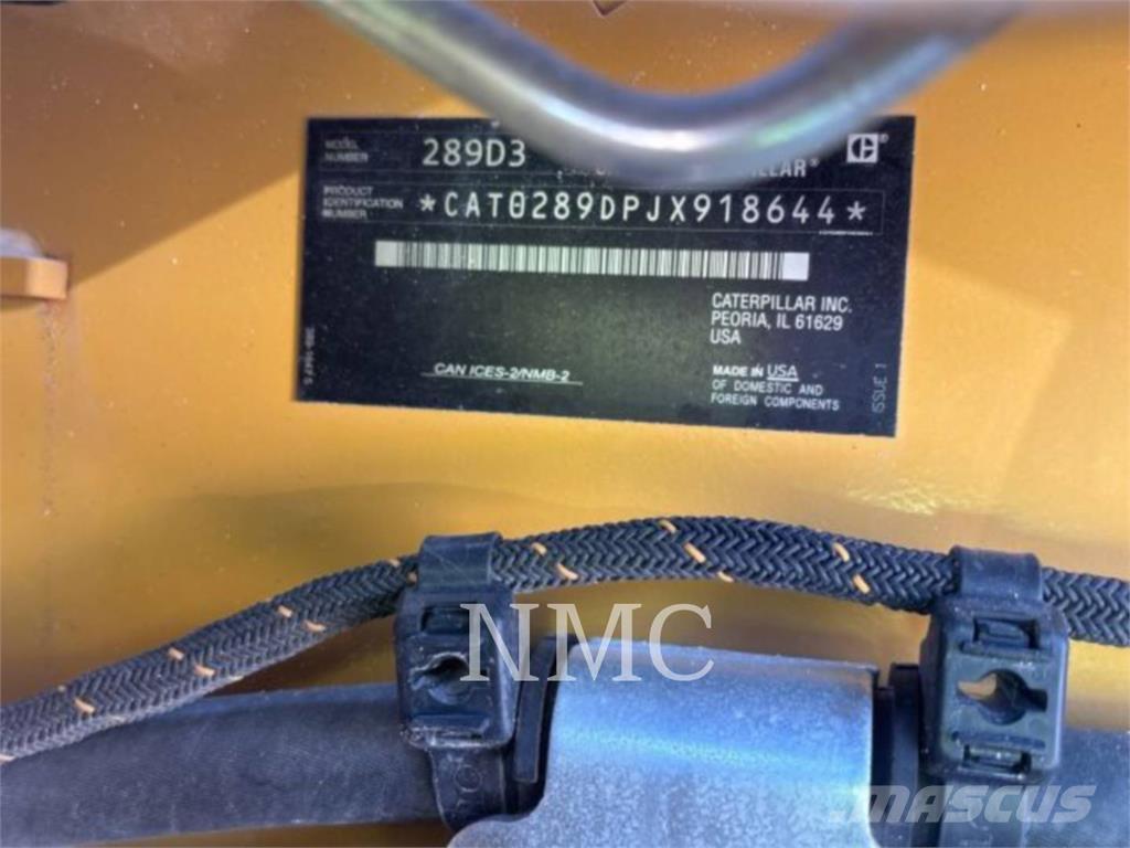 CAT 289D3 Chargeuse sur chenilles