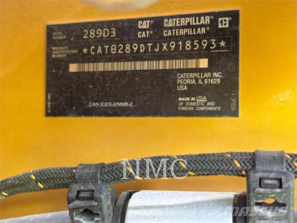 CAT 289D3 Chargeuse sur chenilles