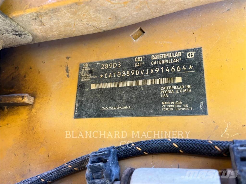 CAT 289D3 Chargeuse sur chenilles