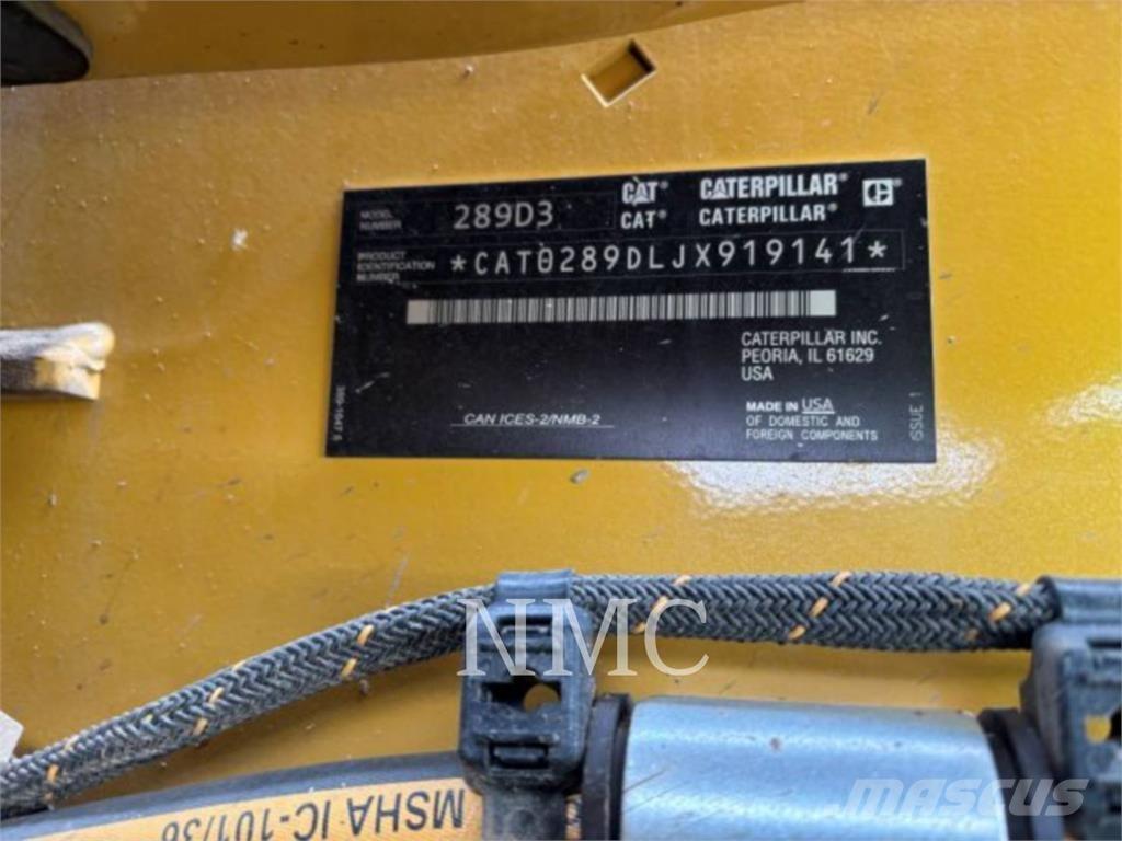 CAT 289D3 Chargeuse sur chenilles