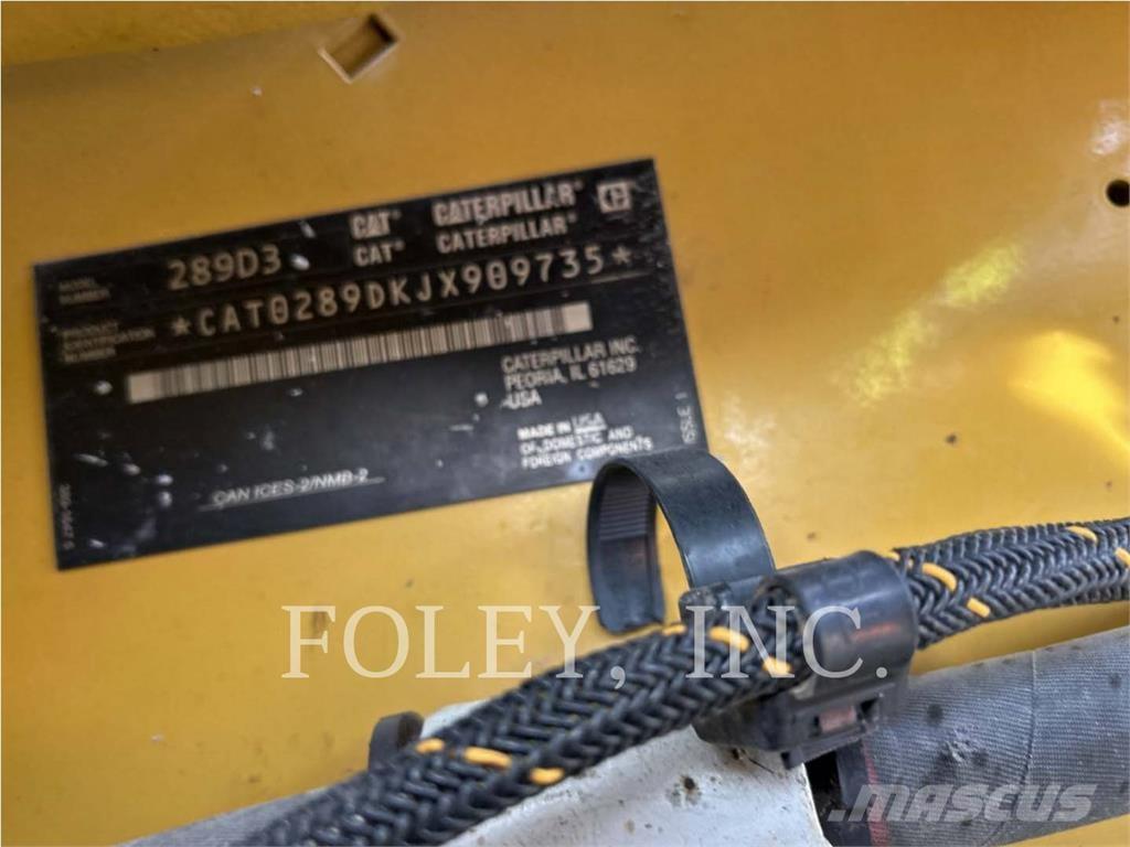 CAT 289D3 Chargeuse sur chenilles