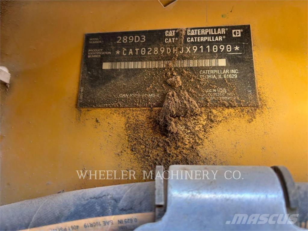 CAT 289D3 C3HF Chargeuse sur chenilles