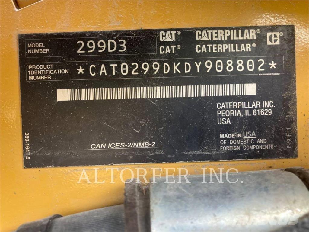 CAT 299D3 Chargeuse compacte