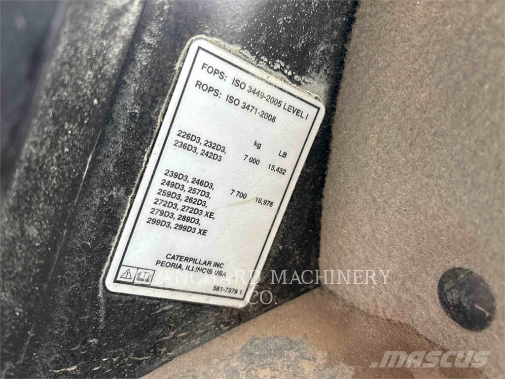 CAT 299D3 Chargeuse sur chenilles