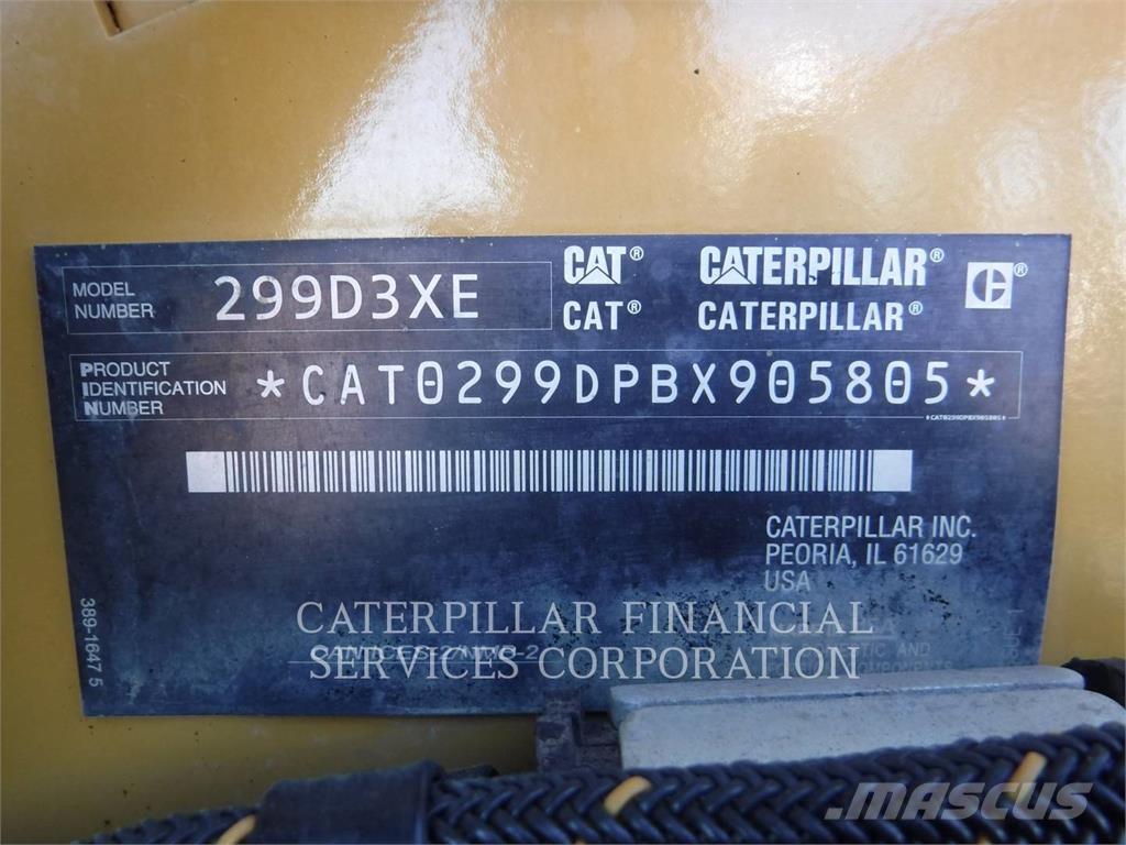 CAT 299D3XE Chargeuse sur chenilles