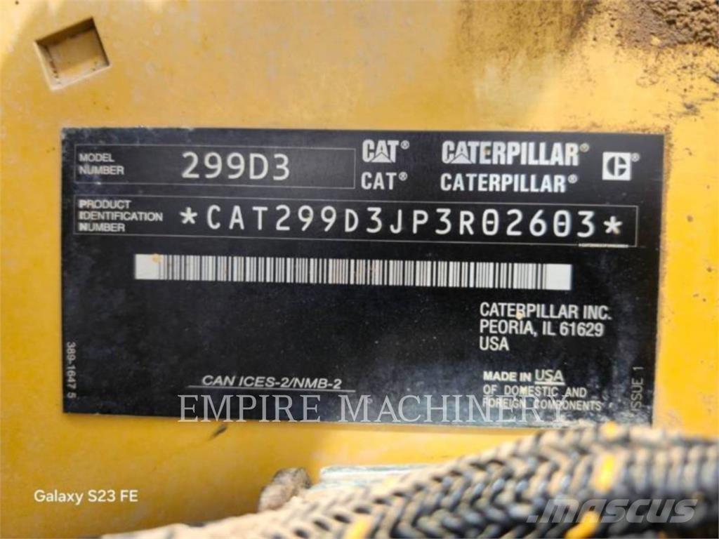 CAT 299D3XPSCA Chargeuse compacte