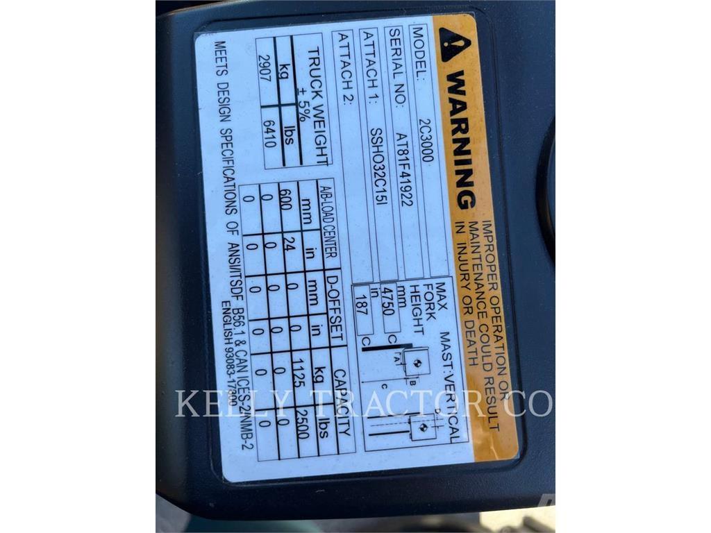 CAT 2C3000 Autres Chariots élévateurs