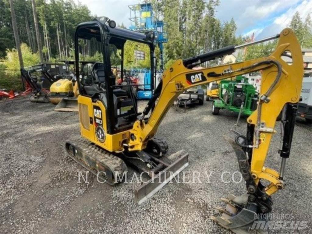 CAT 301.7 CRCN Pelle sur chenilles