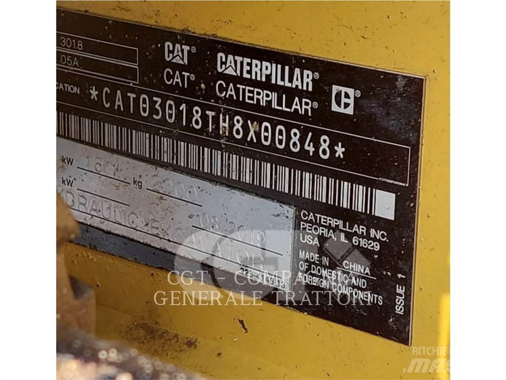 CAT 301.8 Pelle sur chenilles