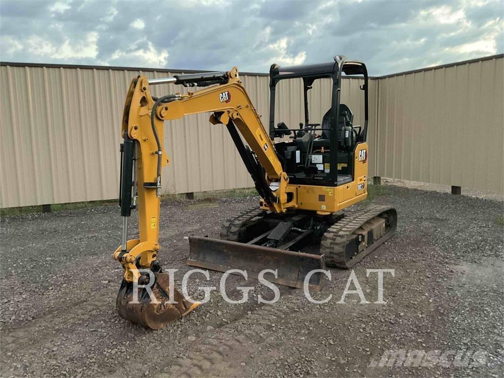 CAT 302.707CR Pelle sur chenilles