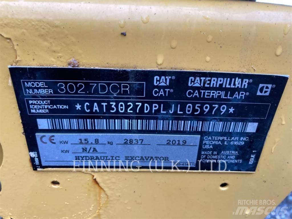 CAT 302.7D CAB Pelle sur chenilles
