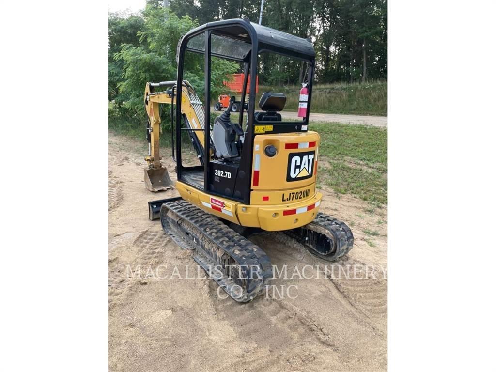 CAT 302.7DCR Pelle sur chenilles