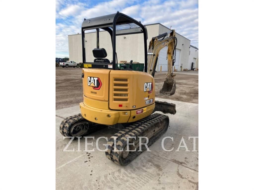 CAT 302.7DCR Pelle sur chenilles