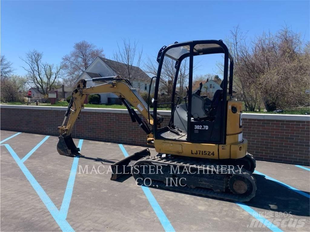 CAT 302.7DCR Pelle sur chenilles