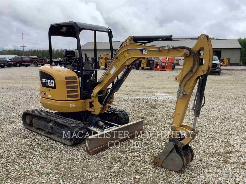 CAT 302.7DCR Pelle sur chenilles