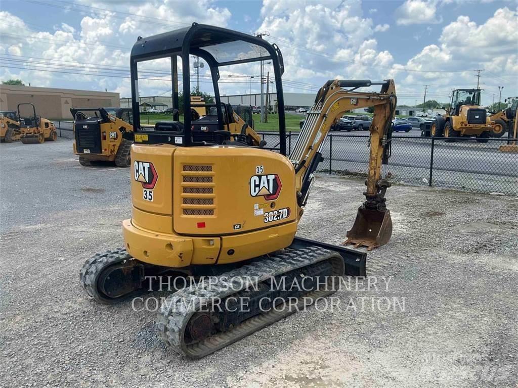 CAT 302.7DCR Pelle sur chenilles