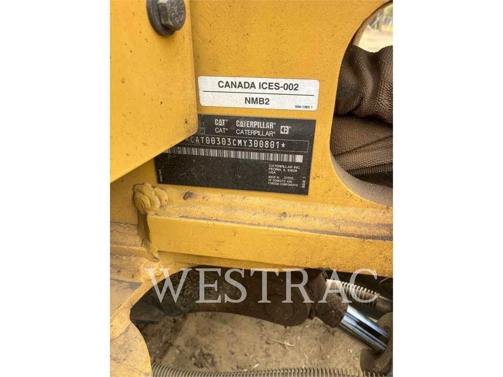 CAT 303 Mini pelle < 7t