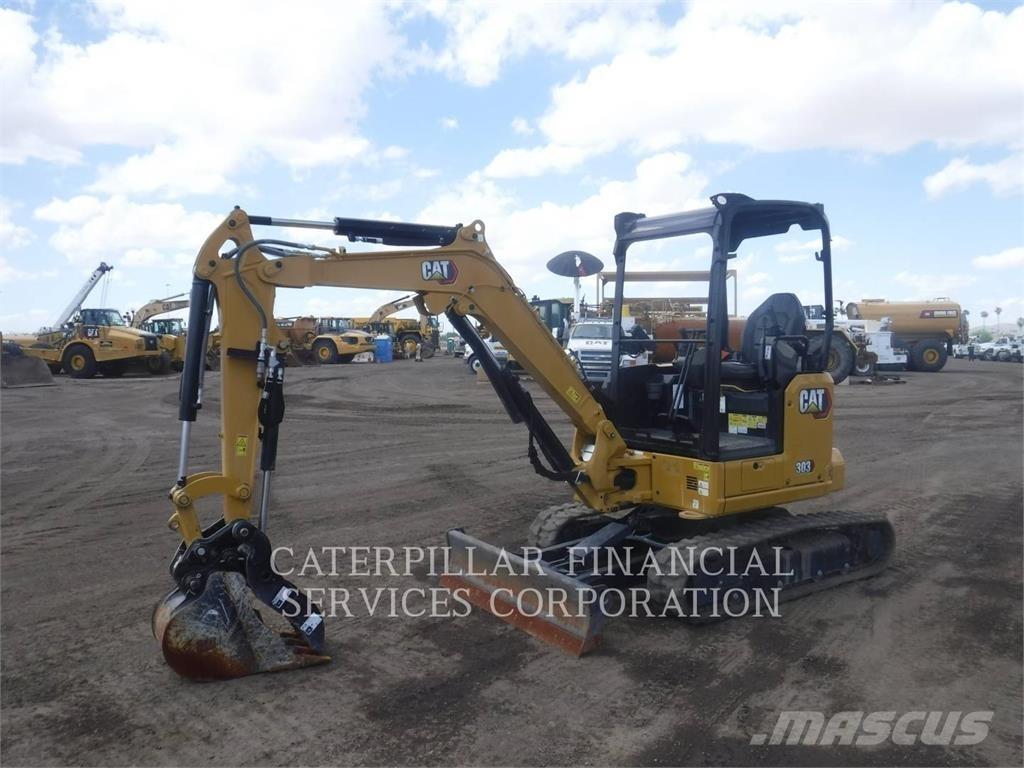CAT 303-07CR Pelle sur chenilles