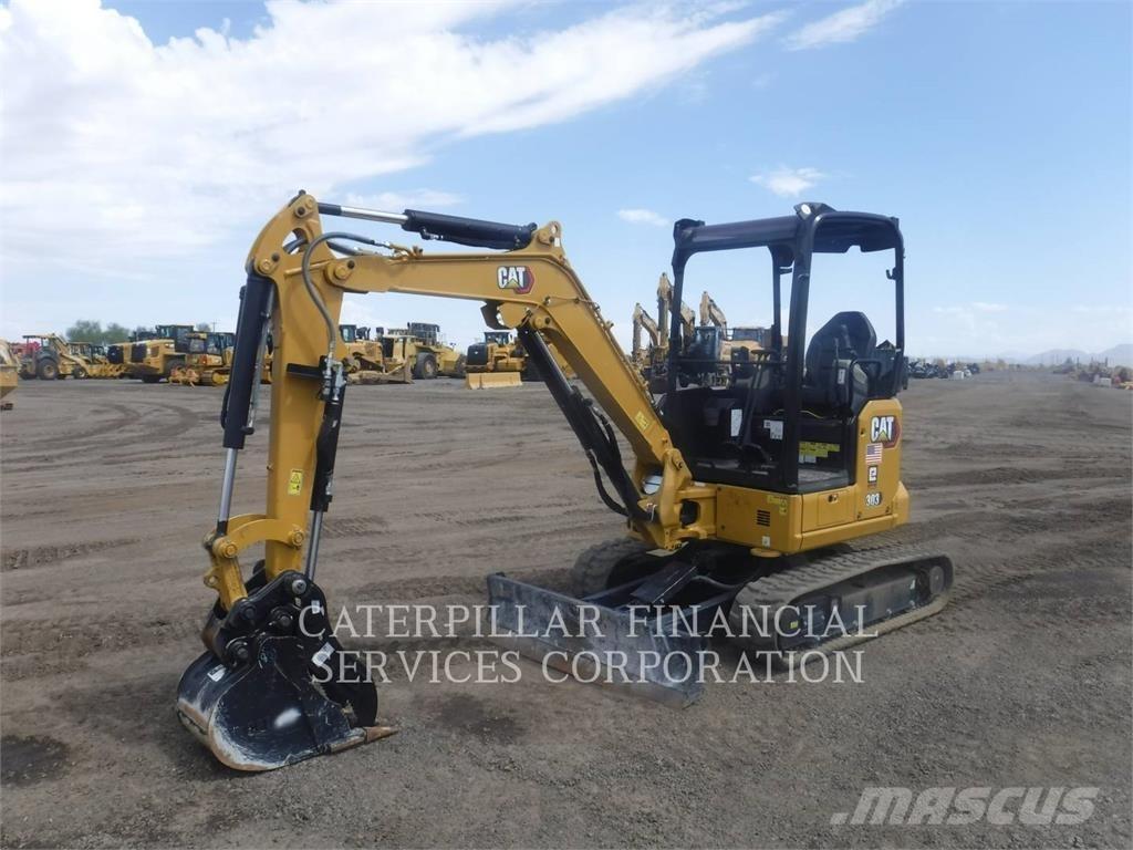 CAT 303-07CR Pelle sur chenilles